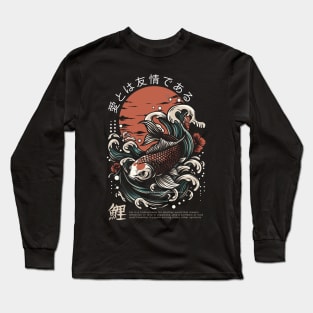 Koi Love and Friendship Long Sleeve T-Shirt